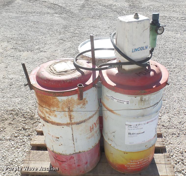 image for item DX9928 (3) grease barrels