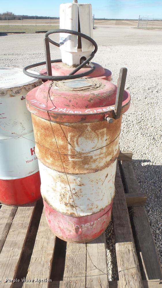 image for item DX9928 (3) grease barrels