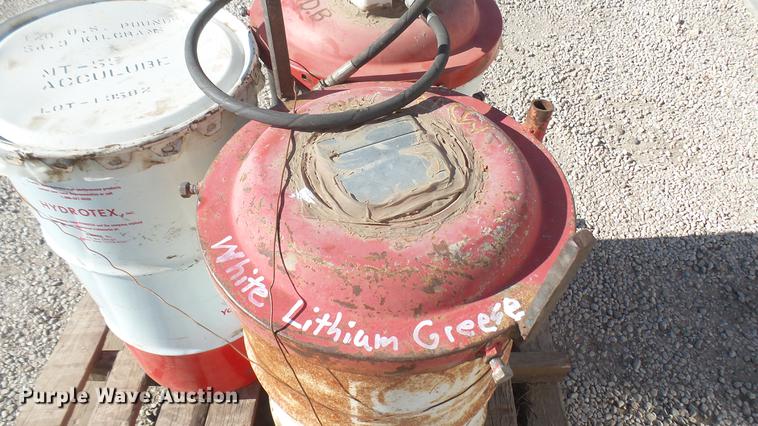 image for item DX9928 (3) grease barrels