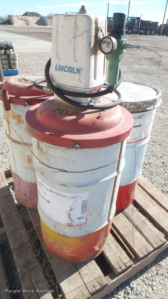 image for item DX9928 (3) grease barrels