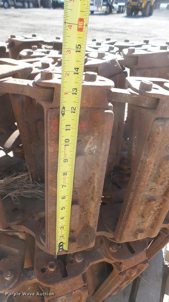 image for item DX9929 Steel skid steer tracks