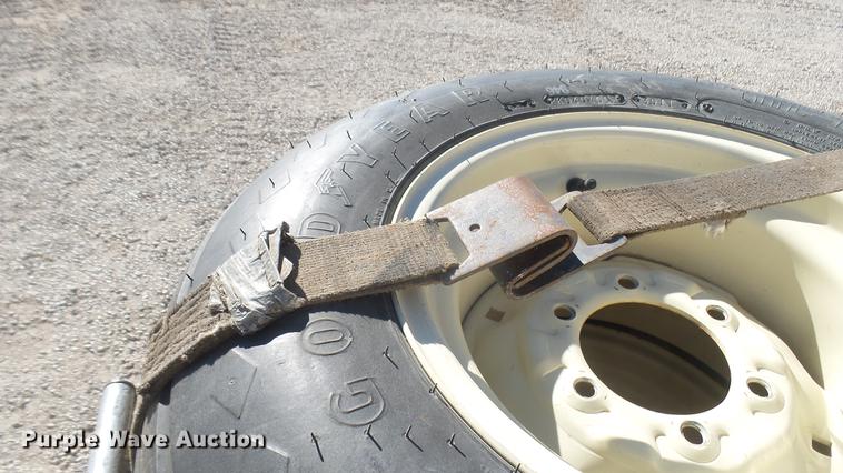 image for item DX9930 (4) Goodyear 11L-15 tires and wheels