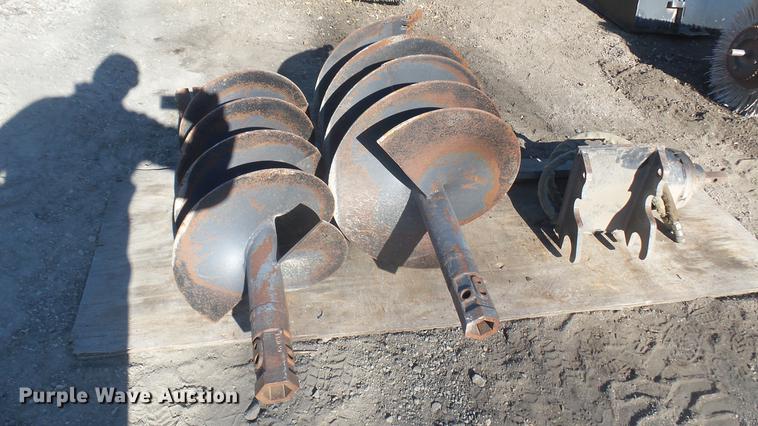 image for item DX9952 Mcmillen skid steer auger