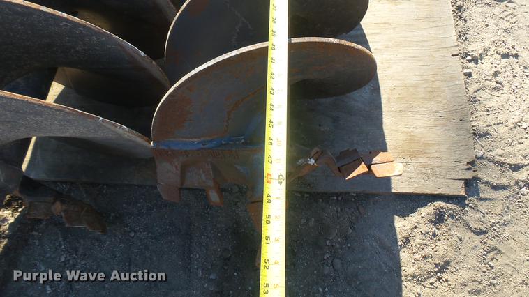 image for item DX9952 Mcmillen skid steer auger