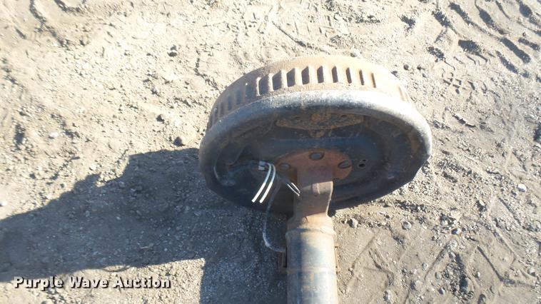 image for item DX9953 Trailer axle