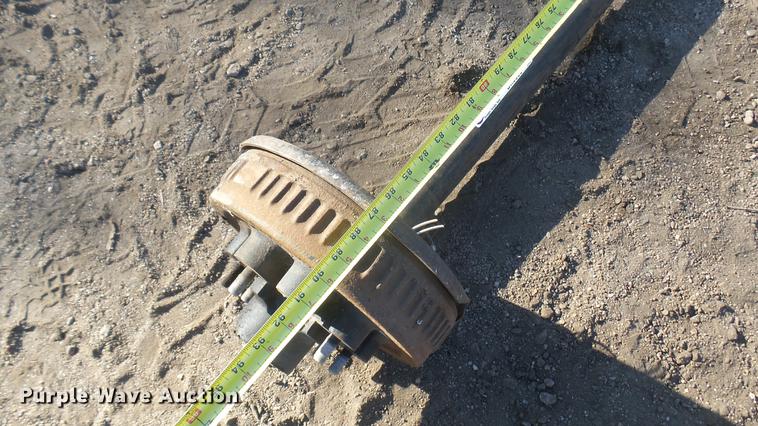 image for item DX9953 Trailer axle