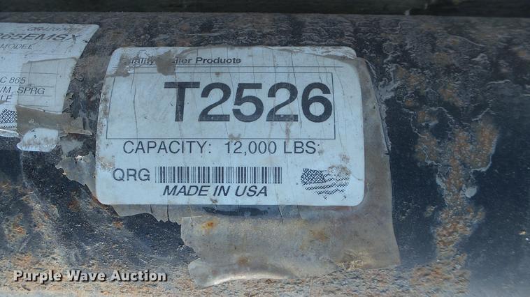 image for item DX9954 (2) axles