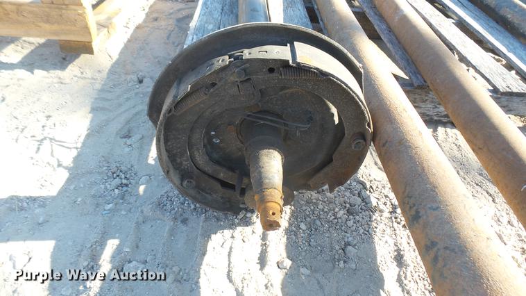 image for item DX9955 (4) trailer axles