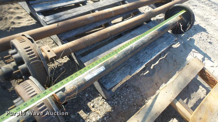 image for item DX9955 (4) trailer axles