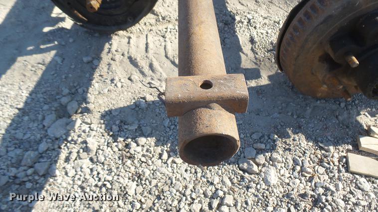 image for item DX9955 (4) trailer axles