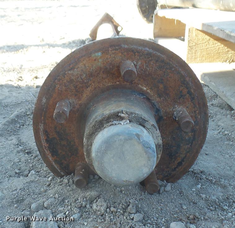 image for item DX9958 (6) trailer axles