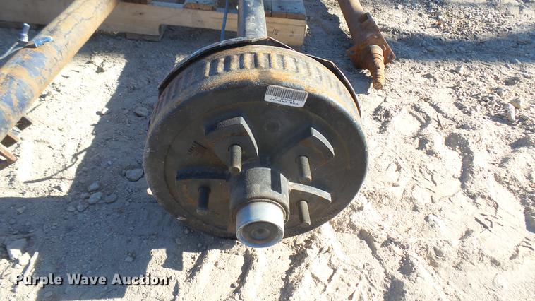 image for item DX9958 (6) trailer axles