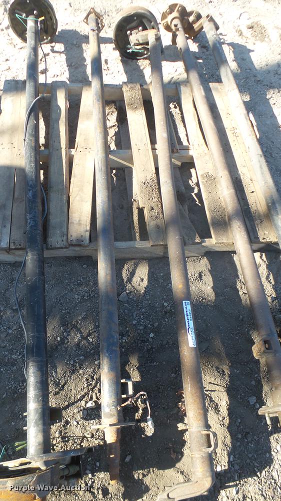 image for item DX9958 (6) trailer axles