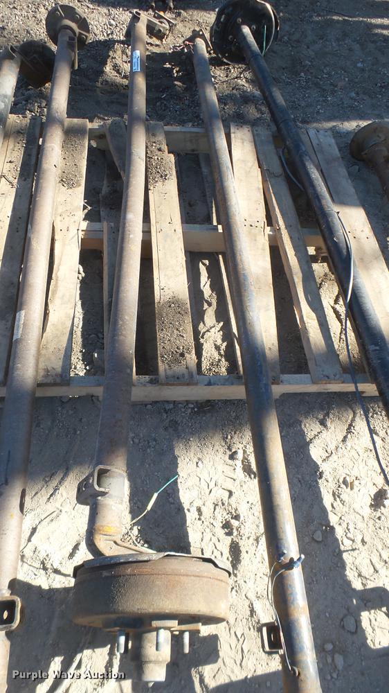 image for item DX9958 (6) trailer axles