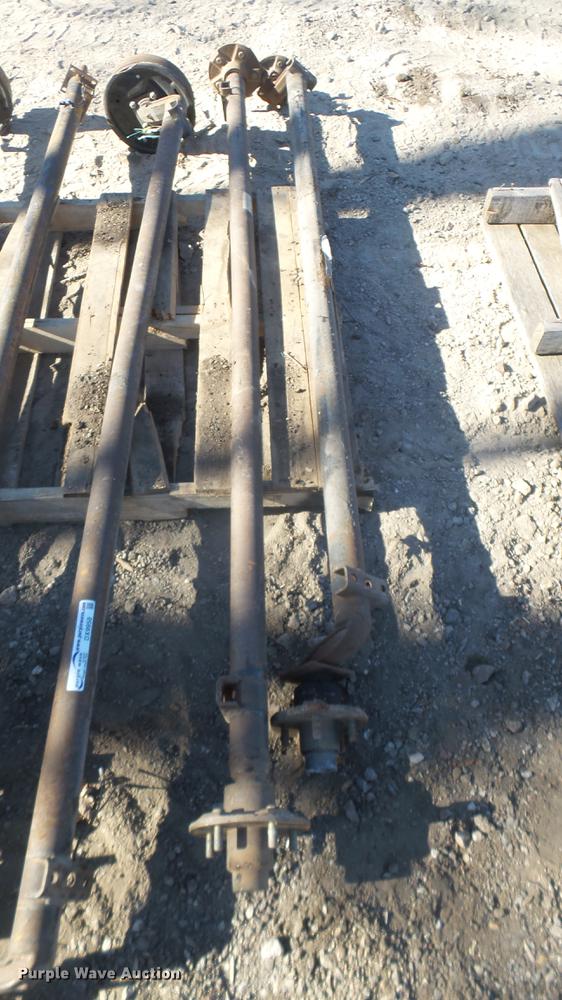 image for item DX9958 (6) trailer axles
