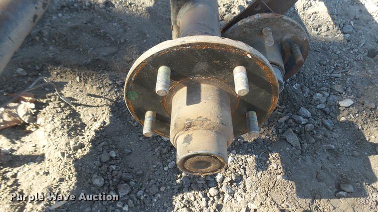 image for item DX9958 (6) trailer axles