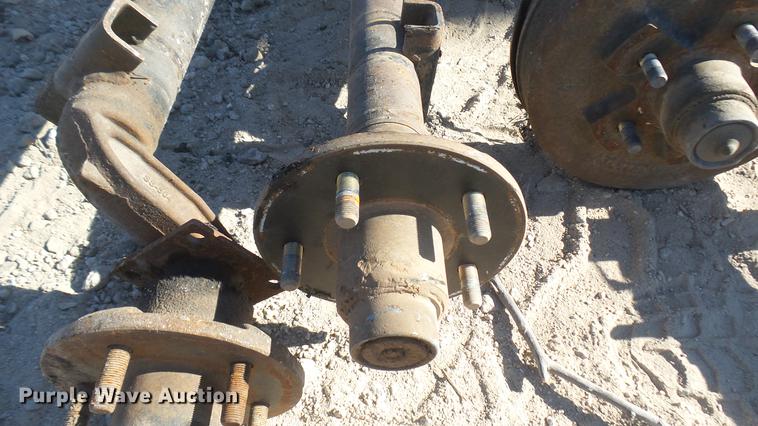 image for item DX9958 (6) trailer axles