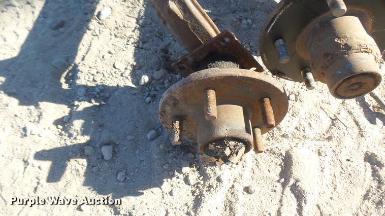 image for item DX9958 (6) trailer axles