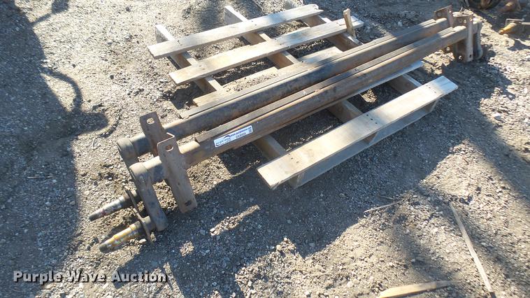 image for item DX9959 (2) trailer axles