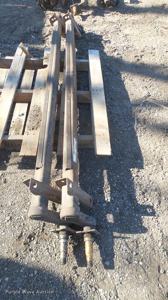 image for item DX9959 (2) trailer axles