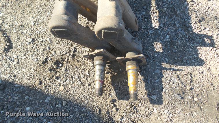 image for item DX9959 (2) trailer axles