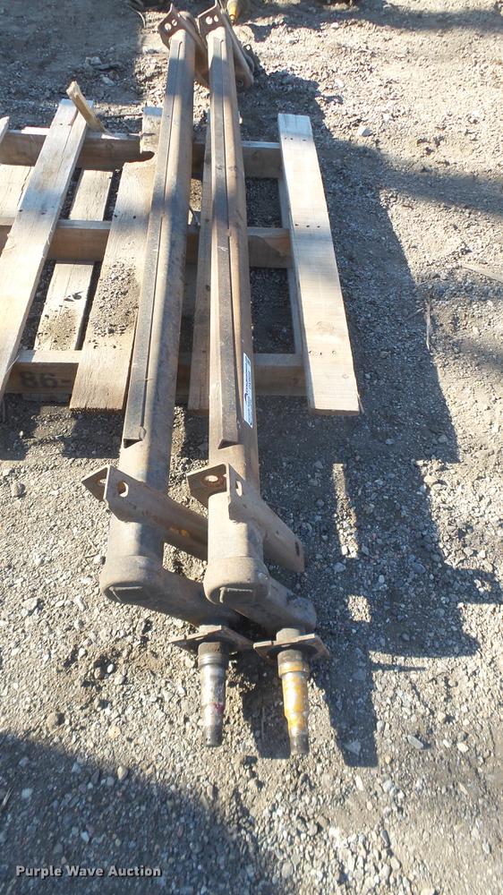 image for item DX9959 (2) trailer axles