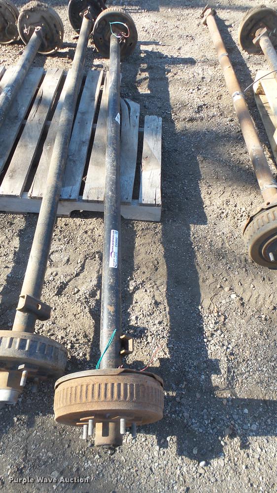 image for item DX9960 (4) trailer axles