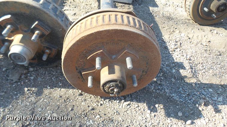 image for item DX9960 (4) trailer axles