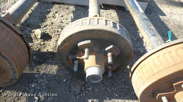 image for item DX9960 (4) trailer axles