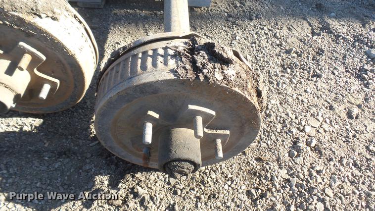 image for item DX9960 (4) trailer axles