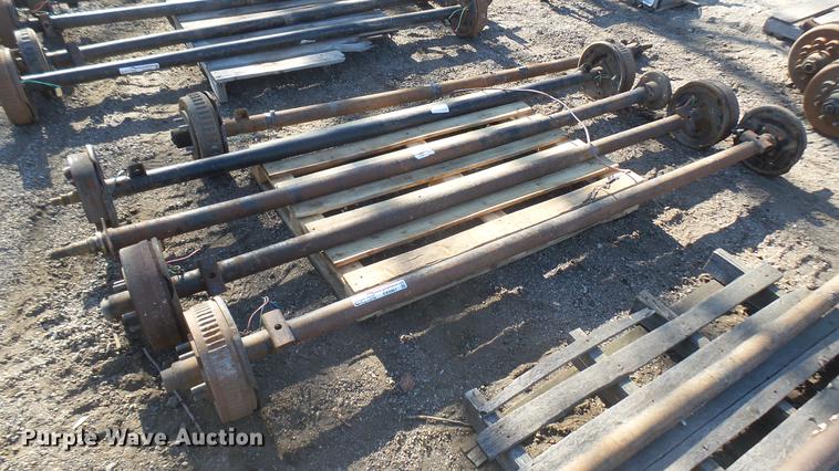 image for item DX9961 (5) trailer axles