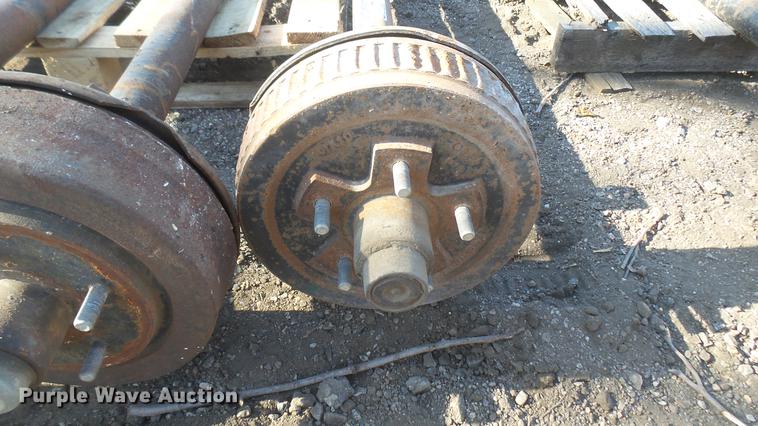 image for item DX9961 (5) trailer axles