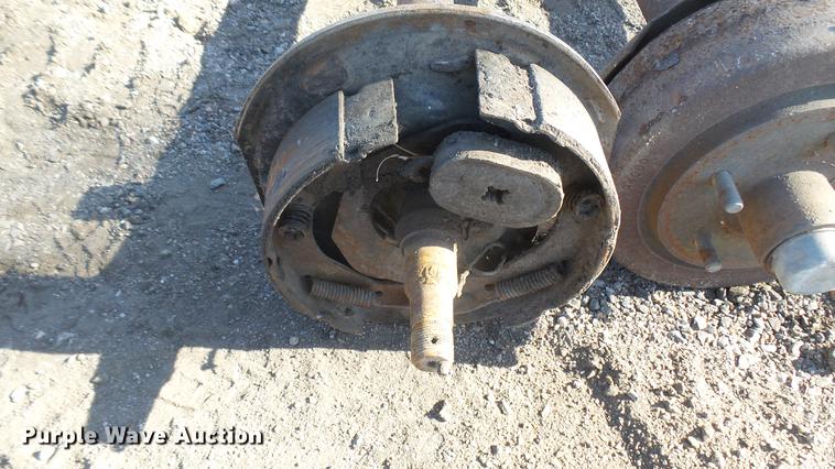 image for item DX9961 (5) trailer axles