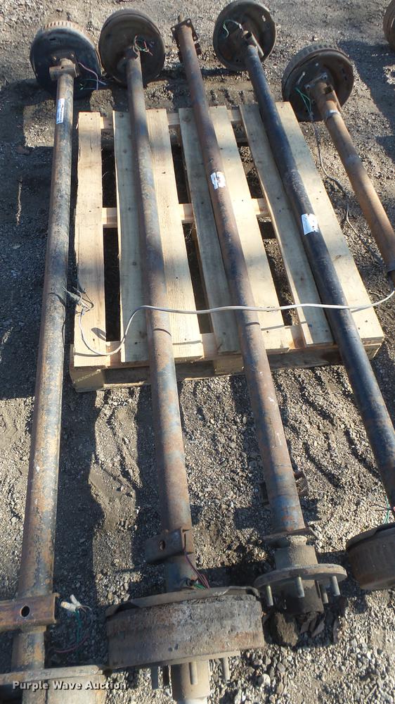image for item DX9961 (5) trailer axles