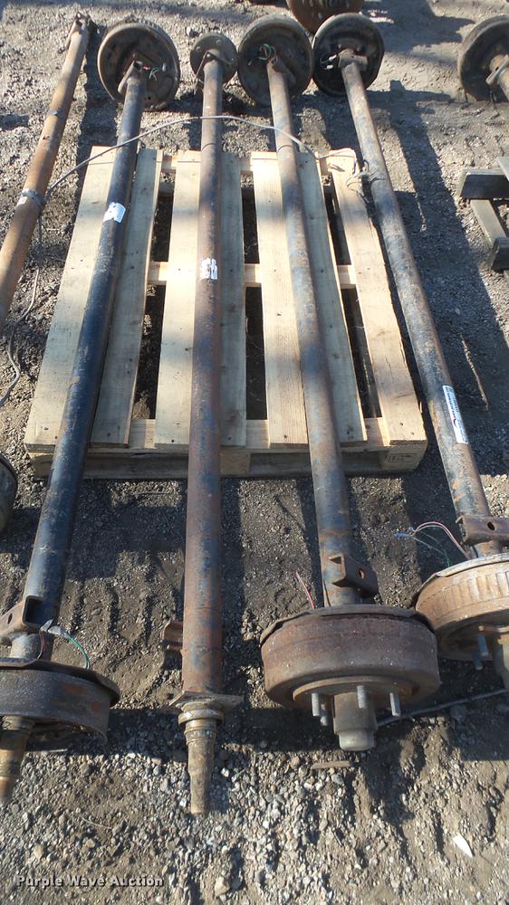 image for item DX9961 (5) trailer axles