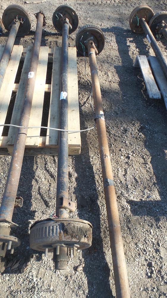 image for item DX9961 (5) trailer axles