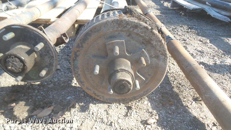 image for item DX9961 (5) trailer axles
