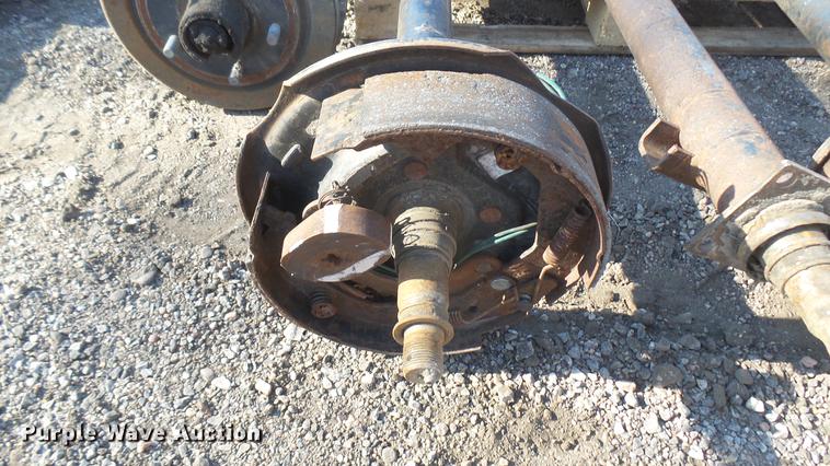 image for item DX9961 (5) trailer axles