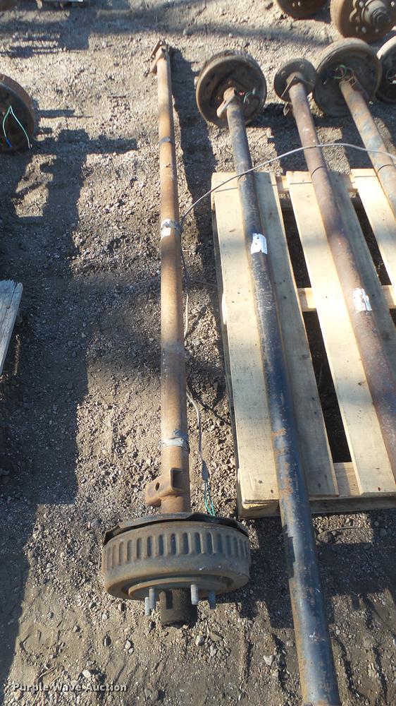 image for item DX9961 (5) trailer axles