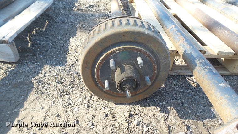 image for item DX9961 (5) trailer axles
