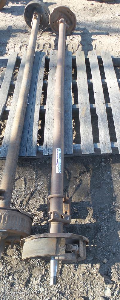image for item DX9962 (2) trailer axles