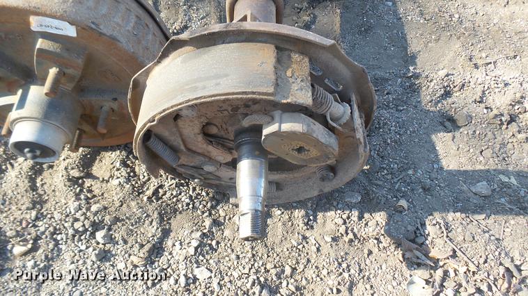 image for item DX9962 (2) trailer axles