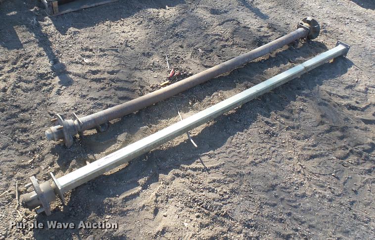 image for item DX9964 (2) trailer axles