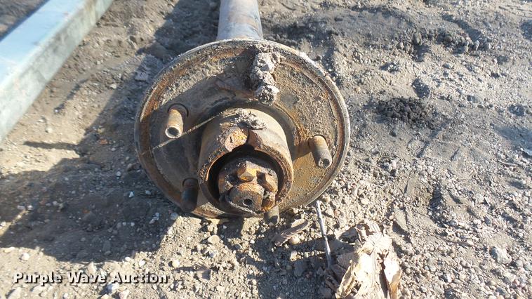 image for item DX9964 (2) trailer axles
