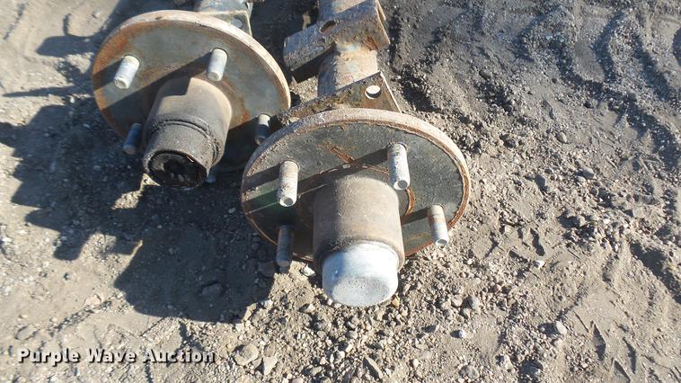 image for item DX9965 (2) trailer axles