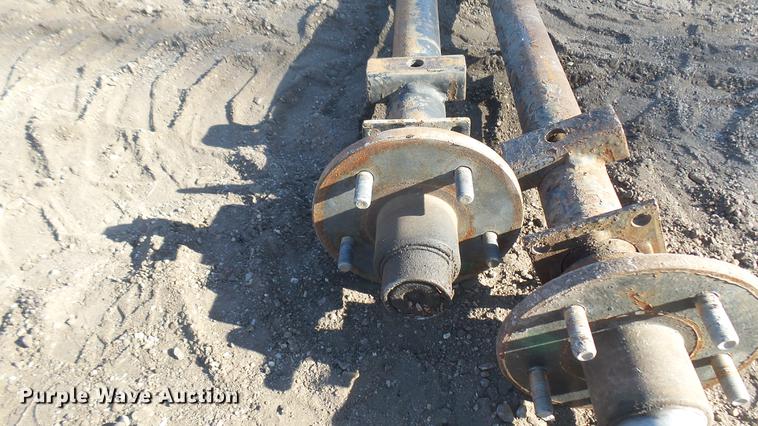 image for item DX9965 (2) trailer axles