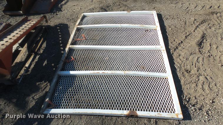 image for item DX9975 Steel trailer end gate
