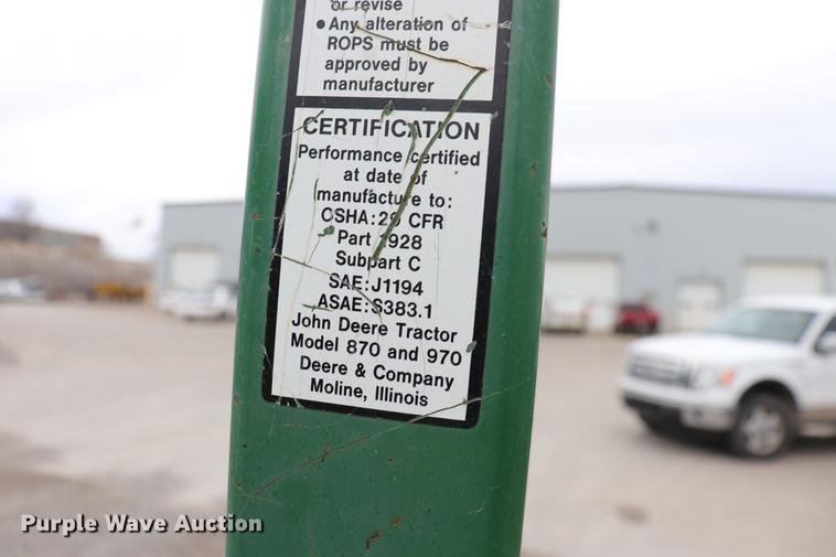 image for item EC9285 John Deere 970 tractor