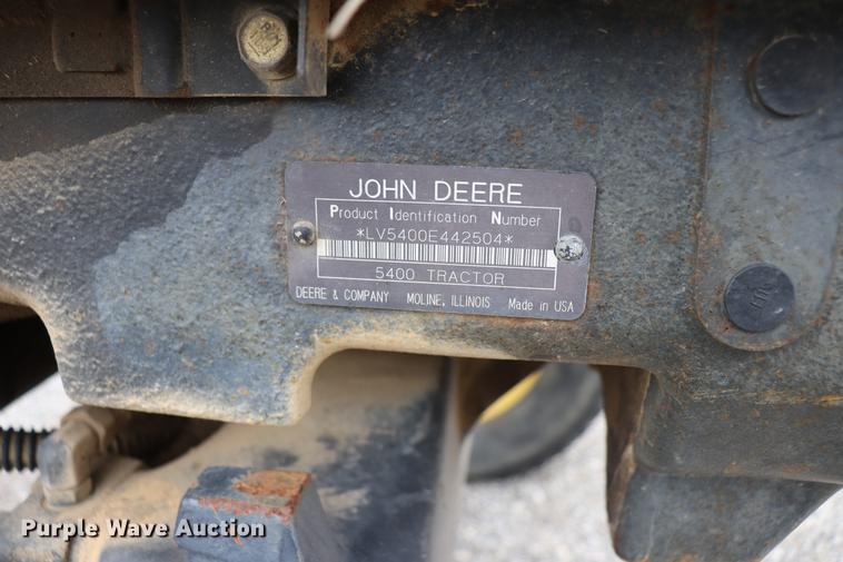 image for item EC9287 John Deere 5400 tractor