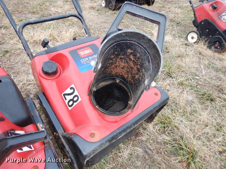 image for item EC9871 (12) Toro CCR-2450 R-Tek snow throwers